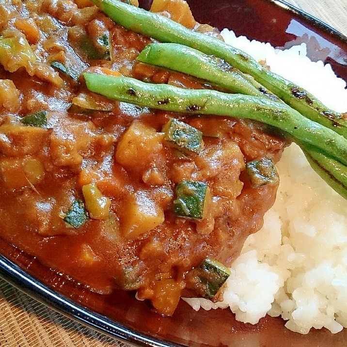 ズッキーニ キーマカレー